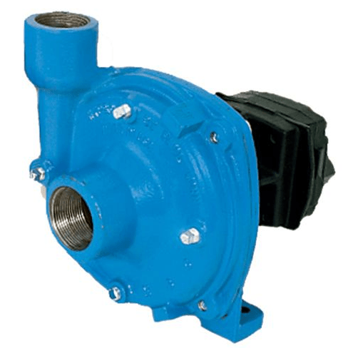 Hydraulically driven centrifugal pump
