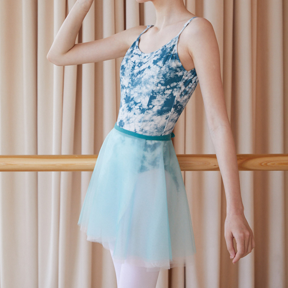 Leotard Ballet Tie-dye Baru Untuk Dewasa ZR-1008