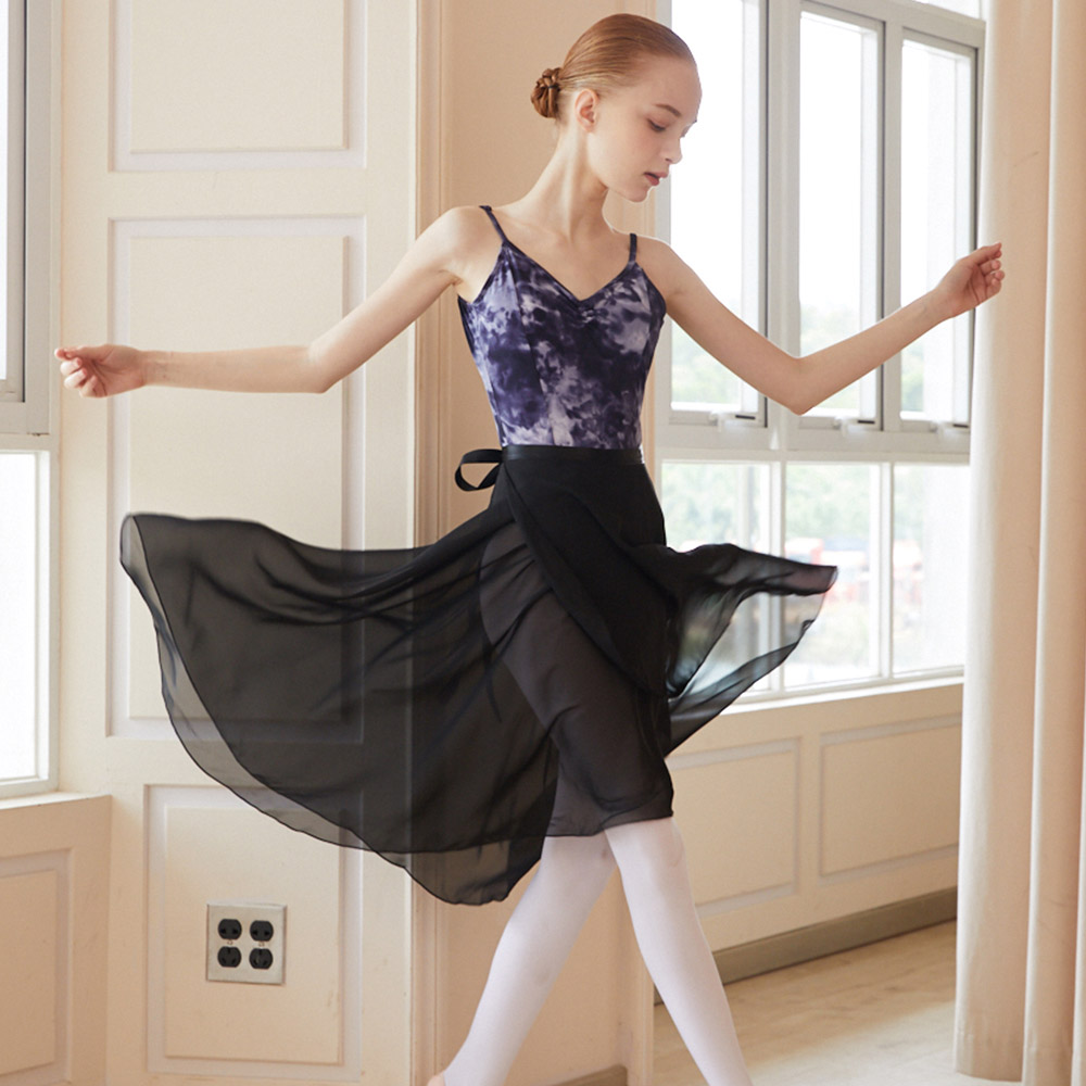 Leotard Ballet Tie-dye Baru Untuk Dewasa ZR-1008