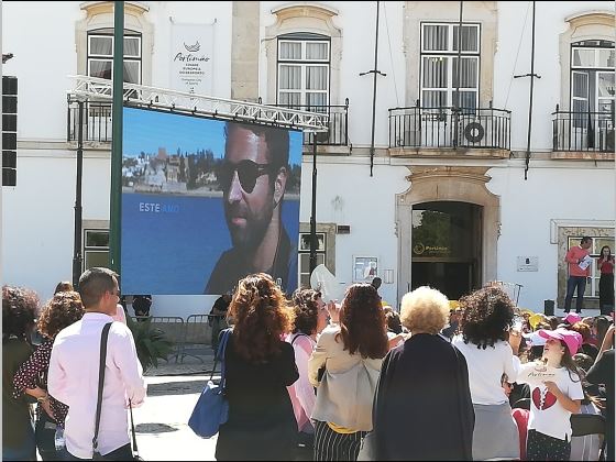 P3.91 Outdoor Rental LED Display In Portugal
