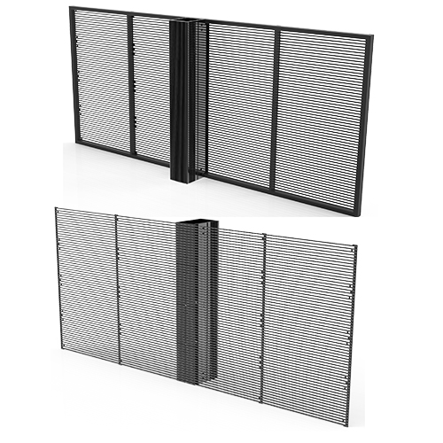 Krivulja podpornega zaslona / zaslona LED serije LST in prilagojena oblika za stekleno steno z visoko svetlostjo za fiksno in najemno uporabo
