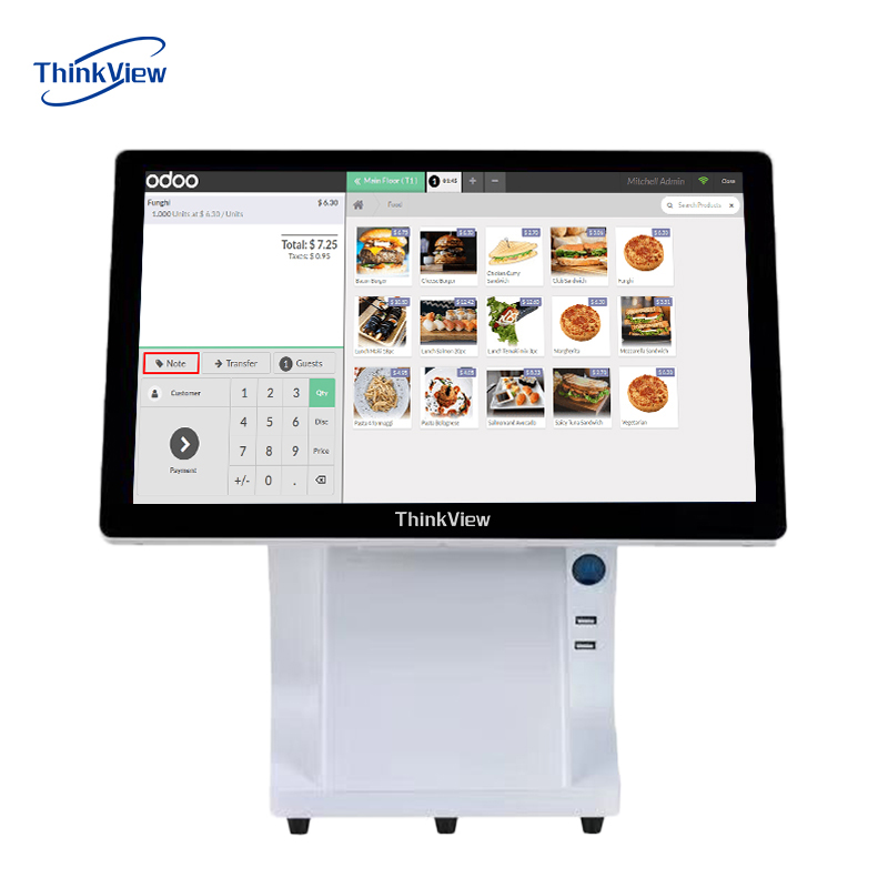 15.6'' PC Terfynell System POS popeth-mewn-un
