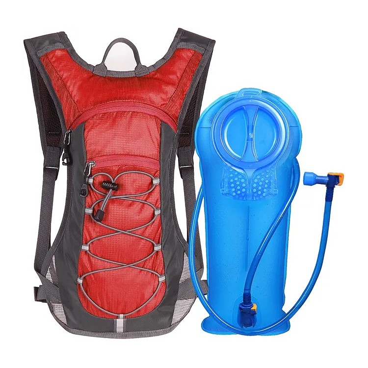 hiking backpack with water bag