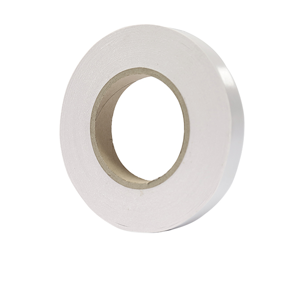 Non-conductive non-substrate double-sided tape