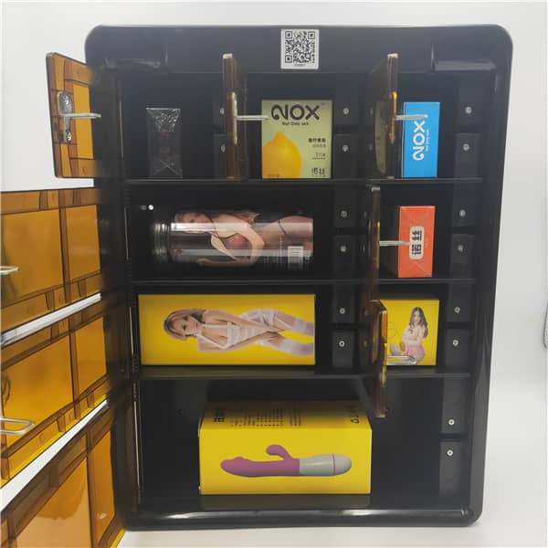 Scan code vending machine