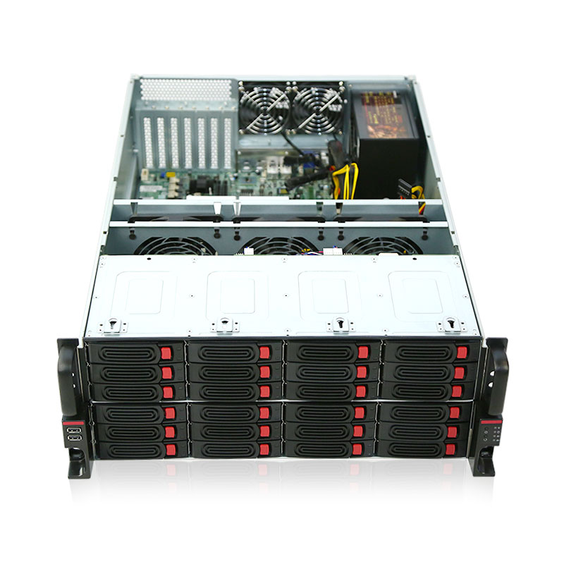Шасија на серверот 4U 24HDD