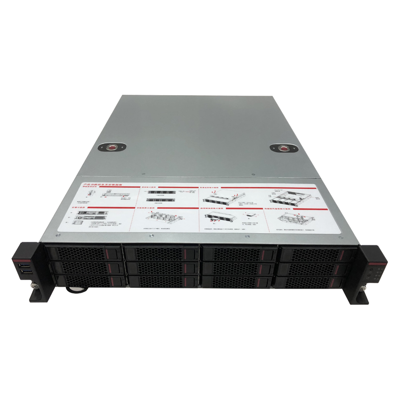 Нов случај на сервер 2U 12Disk произведен во Кина