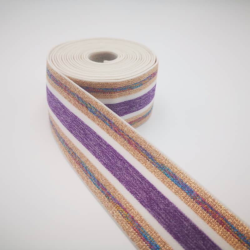 Plain weave elastesche Band